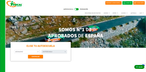 proyecto diseño web Torcal 