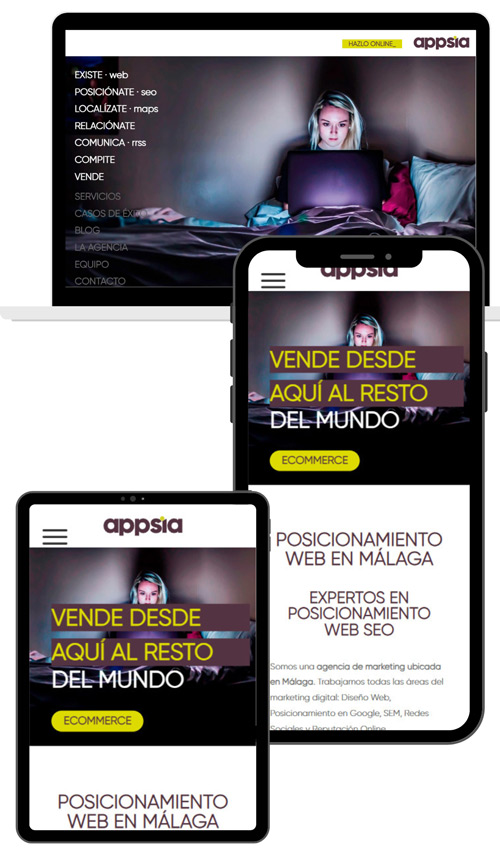 Páginas web Responsive Design